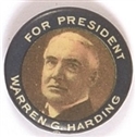 Harding for President Blue Border