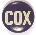 Cox Blue and White Litho