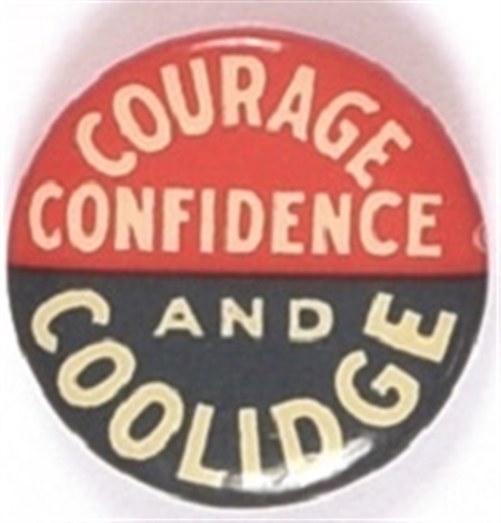 Courage, Confidence and Coolidge