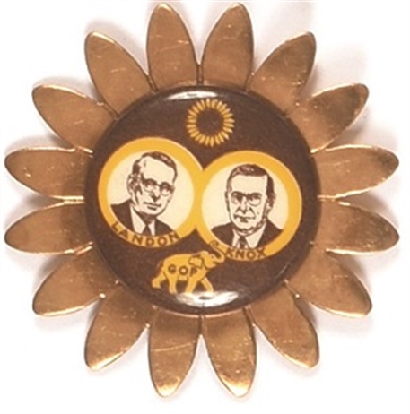 Landon, Knox Jugate With Metal Flower