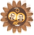 Landon, Knox Jugate With Metal Flower