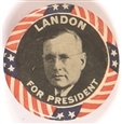 Alf Landon Stars and Stripes Celluloid