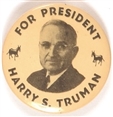 Truman for President Democratic Donkeys Pin