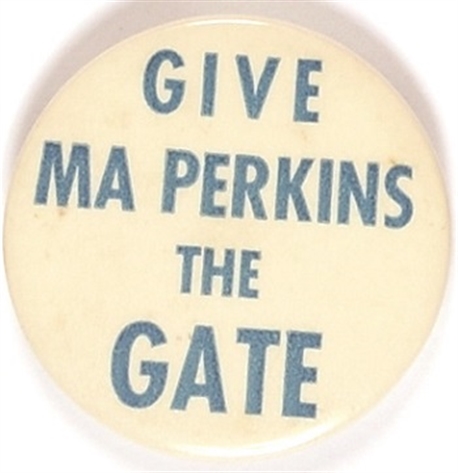 Willkie Give Ma Perkins the Gate