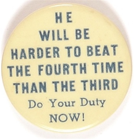 Harder to Beat the Fourth Time