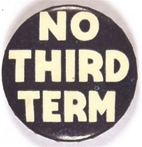Willkie No Third Term