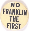 No Franklin the First Blue Letters