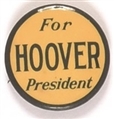 Herbert Hoover for President Celluloid