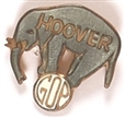 Hoover Elephant and Ball Enamel Pin