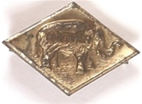 Hoover Metal Elephant Pin