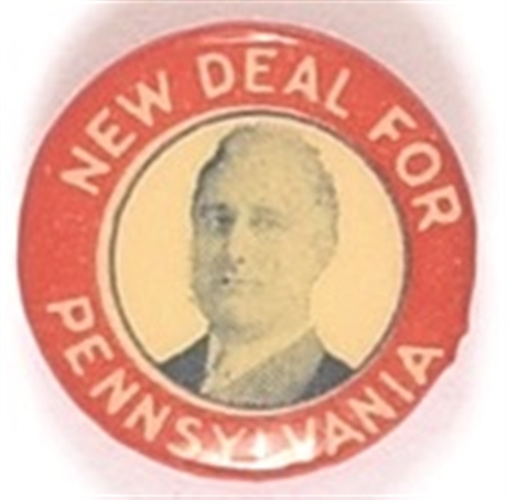 FDR New Deal Pennsylvania