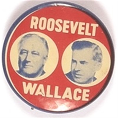 Roosevelt, Wallace Litho Jugate