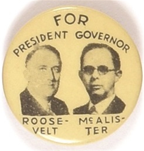 FDR, McAlister Tennessee Coattail