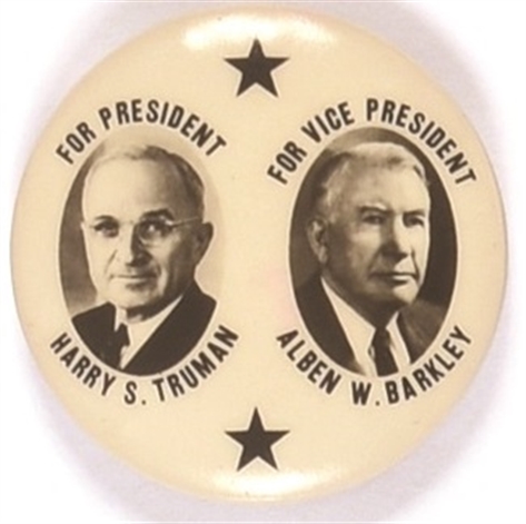 Truman, Barkley Scarce Jugate