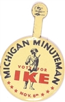 Michigan Minuteman for Ike Tab