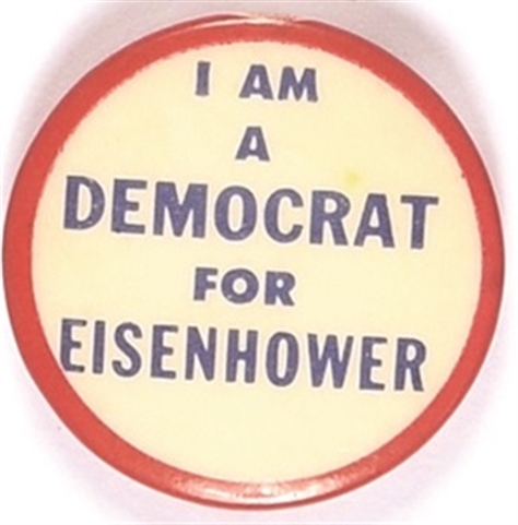 Democrat for Eisenhower