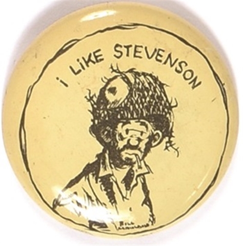 I Like Stevenson by Bill Mauldin