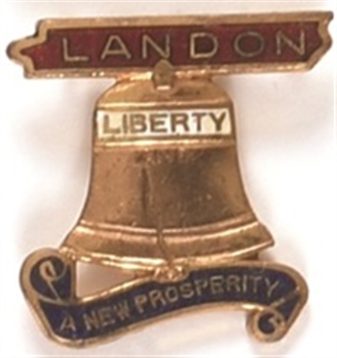 Alf Landon New Prosperity Liberty Bell