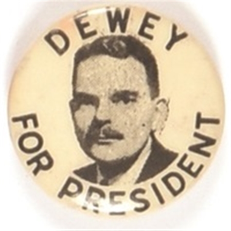 Dewey for President Picture Pin