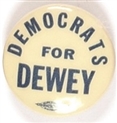 Democrats for Dewey Celluloid