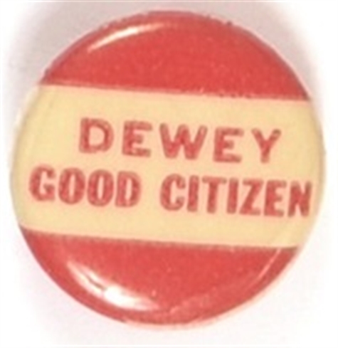 Dewey Good Citizen