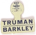 Truman and Barkley Litho Tab