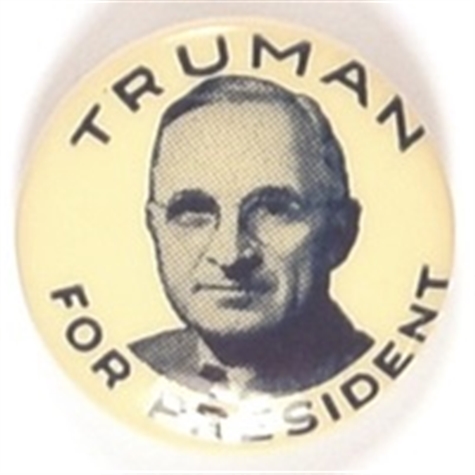 Truman for President Scarce Picture Pin