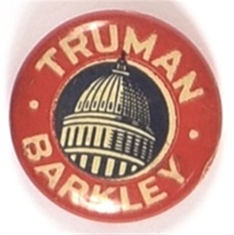 Truman, Barkley Capitol Pin