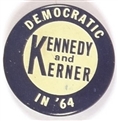 Kennedy and Kerner Rare Illinois Coattail