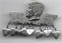 JFK Unusual Hearts Pin