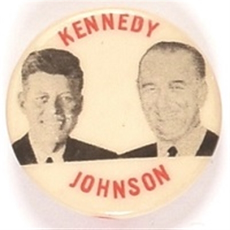 Kennedy, Johnson Scarce Smaller Size Jugate