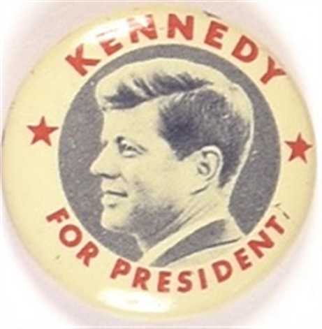 Kennedy for President Two Stars Litho