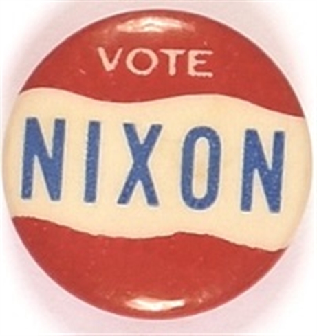 Vote Nixon RWB Celluloid