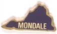 Mondale Virginia Clutchback Pin