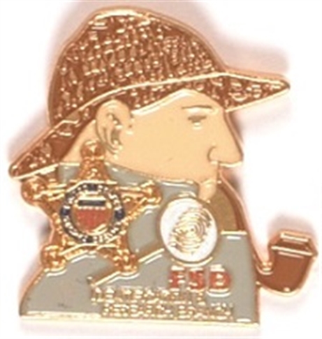 Secret Service Research Branch Pin