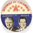 Humphrey, Muskie District of Columbia