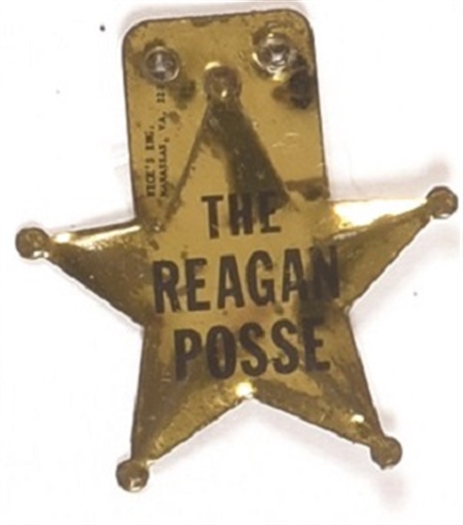 Reagan Posse Sheriffs Badge Tab