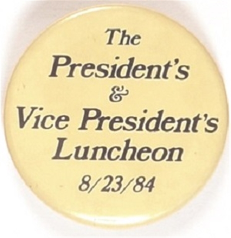 Reagan August 23, 1984 Luncheon Pin