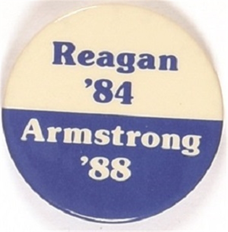 Reagan 84, Armstrong 88