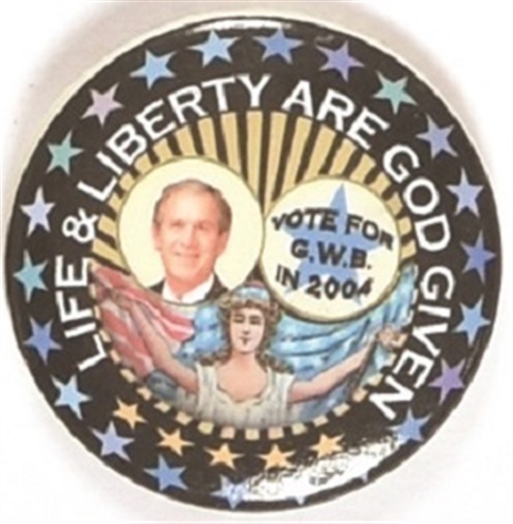 George W. Bush Lady Liberty Pin