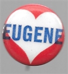 Eugene McCarthy Heart Celluloid 