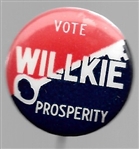 Vote Willkie Prosperity 