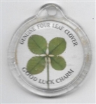 I Like Four-Leaf Clover Plastic Charm