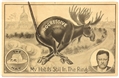 TR Hat in Ring Progressive Postcard