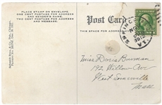 TR Hat in Ring Progressive Postcard