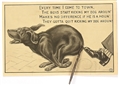 Quit Kicking My Dawg Around Postcard