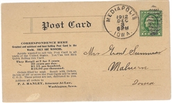 Roosevelt Bull Moose Postcard