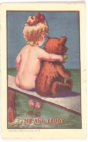 TR Related Me and Teddy Postcard