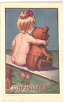 TR Related Me and Teddy Postcard