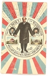 Bryan From Lincoln to Washington Postcard